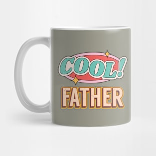 Cool Father Vintage  Retro Father gifts Funny Mug